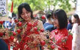 Học sinh Hà Nội hào hứng trải nghiệm Tết xưa