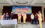 Học sinh Hà Nội hào hứng khi được tuyên truyền về ATGT 