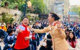 Học sinh Hà Nội hào hứng khi được tuyên truyền về ATGT 