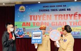 Học sinh Hà Nội hào hứng khi được tuyên truyền về ATGT 