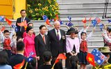 Những hình ảnh Chủ tịch nước Võ Văn Thưởng đón Toàn quyền Australia David Hurley