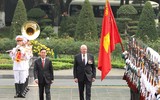 Những hình ảnh Chủ tịch nước Võ Văn Thưởng đón Toàn quyền Australia David Hurley