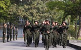 Màn phô diễn võ thuật, điều lệnh của chiến sĩ nghĩa vụ Công an Hà Nội