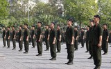 Màn phô diễn võ thuật, điều lệnh của chiến sĩ nghĩa vụ Công an Hà Nội