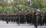 Màn phô diễn võ thuật, điều lệnh của chiến sĩ nghĩa vụ Công an Hà Nội