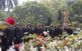 Màn phô diễn võ thuật, điều lệnh của chiến sĩ nghĩa vụ Công an Hà Nội