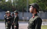 Màn phô diễn võ thuật, điều lệnh của chiến sĩ nghĩa vụ Công an Hà Nội