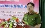Hàng trăm chiến sĩ Cảnh sát cơ động tham gia hiến máu tình nguyện