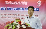 Hàng trăm chiến sĩ Cảnh sát cơ động tham gia hiến máu tình nguyện