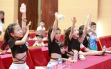 Sôi động chương trình Ngày Quốc tế thiếu nhi ở Công an Hà Nội
