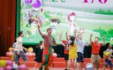 Sôi động chương trình Ngày Quốc tế thiếu nhi ở Công an Hà Nội