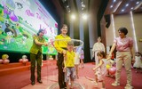 Sôi động chương trình Ngày Quốc tế thiếu nhi ở Công an Hà Nội
