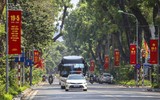 Lực lượng Công an căng mình dưới nắng nóng gần 50 độ C đảm bảo an toàn tuyệt đối kỳ họp Quốc hội 