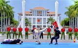Xem đội tuyển Công an Hà Nội trấn áp tội phạm tại Hội thi quân sự, võ thuật