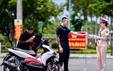 Xem đội tuyển Công an Hà Nội trấn áp tội phạm tại Hội thi quân sự, võ thuật
