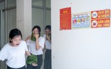 Học sinh Hà Nội học cách sinh tồn, thoát hiểm khi có cháy