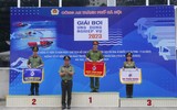 Sôi nổi Giải bơi ứng dụng nghiệp vụ năm 2023 của Công an Hà Nội