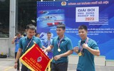 Sôi nổi Giải bơi ứng dụng nghiệp vụ năm 2023 của Công an Hà Nội