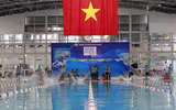 Sôi nổi Giải bơi ứng dụng nghiệp vụ năm 2023 của Công an Hà Nội