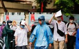Những hình ảnh thí sinh ở Hà Nội 