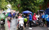 Những hình ảnh thí sinh ở Hà Nội 
