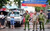 Những hình ảnh thí sinh ở Hà Nội 