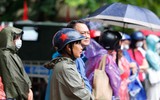 Những hình ảnh thí sinh ở Hà Nội 