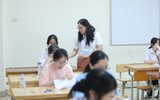 Những hình ảnh nghiêm ngặt trong phòng thi tốt nghiệp THPT 2023