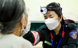 Cảnh sát Cơ động chung tay chăm sóc sức khỏe người có công, gia đình chính sách