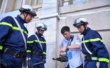 Cận cảnh những thiết bị chữa cháy hiện đại đang được trưng bày tại Hà Nội