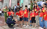 Cận cảnh những thiết bị chữa cháy hiện đại đang được trưng bày tại Hà Nội