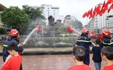 Cận cảnh những thiết bị chữa cháy hiện đại đang được trưng bày tại Hà Nội