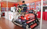 Cận cảnh những thiết bị chữa cháy hiện đại đang được trưng bày tại Hà Nội