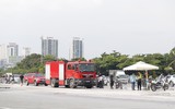Cận cảnh các lực lượng Công an Hà Nội đảm bảo an ninh trật tự chuyến lưu diễn của BlackPink 