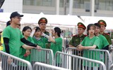 Cận cảnh các lực lượng Công an Hà Nội đảm bảo an ninh trật tự chuyến lưu diễn của BlackPink 