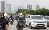 Cận cảnh các lực lượng Công an Hà Nội đảm bảo an ninh trật tự chuyến lưu diễn của BlackPink 
