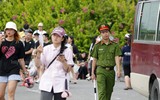 Cận cảnh các lực lượng Công an Hà Nội đảm bảo an ninh trật tự chuyến lưu diễn của BlackPink 