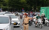 Cận cảnh các lực lượng Công an Hà Nội đảm bảo an ninh trật tự chuyến lưu diễn của BlackPink 