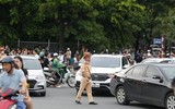 Cận cảnh các lực lượng Công an Hà Nội đảm bảo an ninh trật tự chuyến lưu diễn của BlackPink 