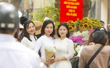 Đón mùa thu Hà Nội về trên con phố Phan Đình Phùng