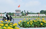 Hà Nội đỏ thắm sắc cờ chào mừng Quốc khánh 2-9