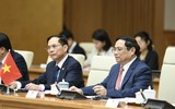 Chùm ảnh lễ đón Thủ tướng Singapore Lý Hiển Long tại Hà Nội 