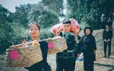 Ngắm cô dâu dân tộc Nùng Phàn Slình xinh đẹp trong lễ cưới truyền thống