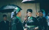 Ngắm cô dâu dân tộc Nùng Phàn Slình xinh đẹp trong lễ cưới truyền thống