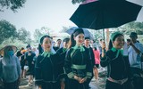 Ngắm cô dâu dân tộc Nùng Phàn Slình xinh đẹp trong lễ cưới truyền thống