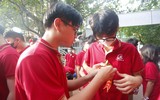 Khai giảng đặc biệt ở sân đình Khương Hạ
