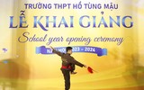 Khai giảng đặc biệt ở sân đình Khương Hạ