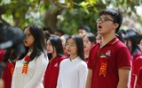 Khai giảng đặc biệt ở sân đình Khương Hạ