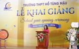 Khai giảng đặc biệt ở sân đình Khương Hạ