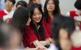 Khai giảng đặc biệt ở sân đình Khương Hạ